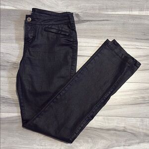Elegant Black Straight Leg Women's Jeans